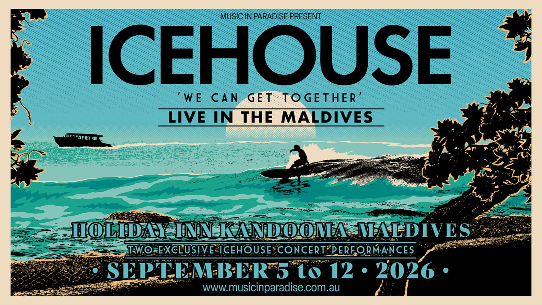 Sunset Beach Concert - ICEHOUSE 