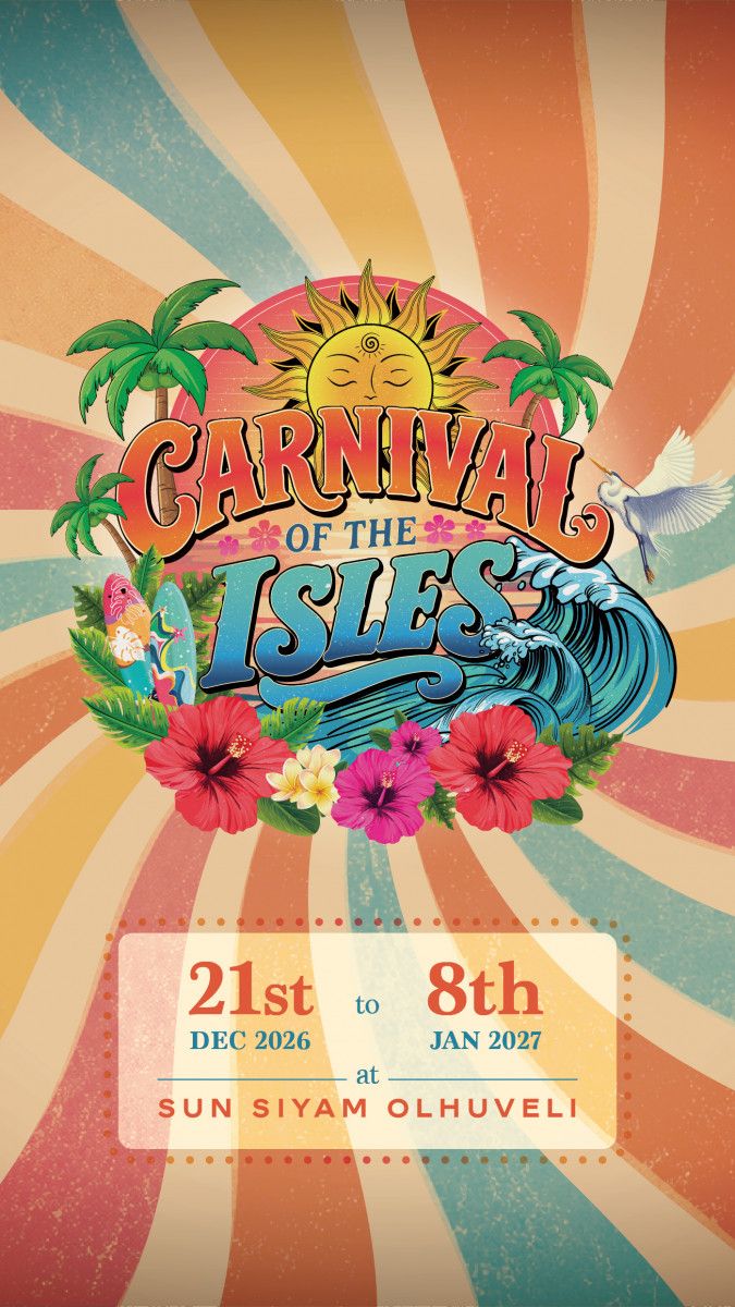 Three islands. One celebration. Carnival of the Isles returns to Sun Siyam Olhuveli Maldives this festive season